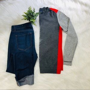 EUC GAP Color Block Sweater